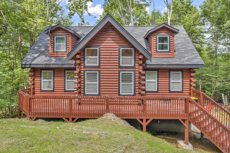 Front of the cabin