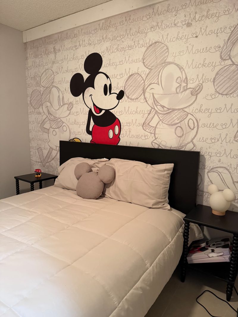 Mickey queen bedroom